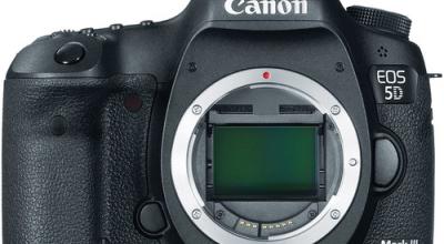 Fotoaparatų Canon EOS 5D Mark III nuoma